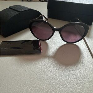 Prada Women's Purple Lens Sunglasses